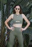 The Cross Crop in Army Green